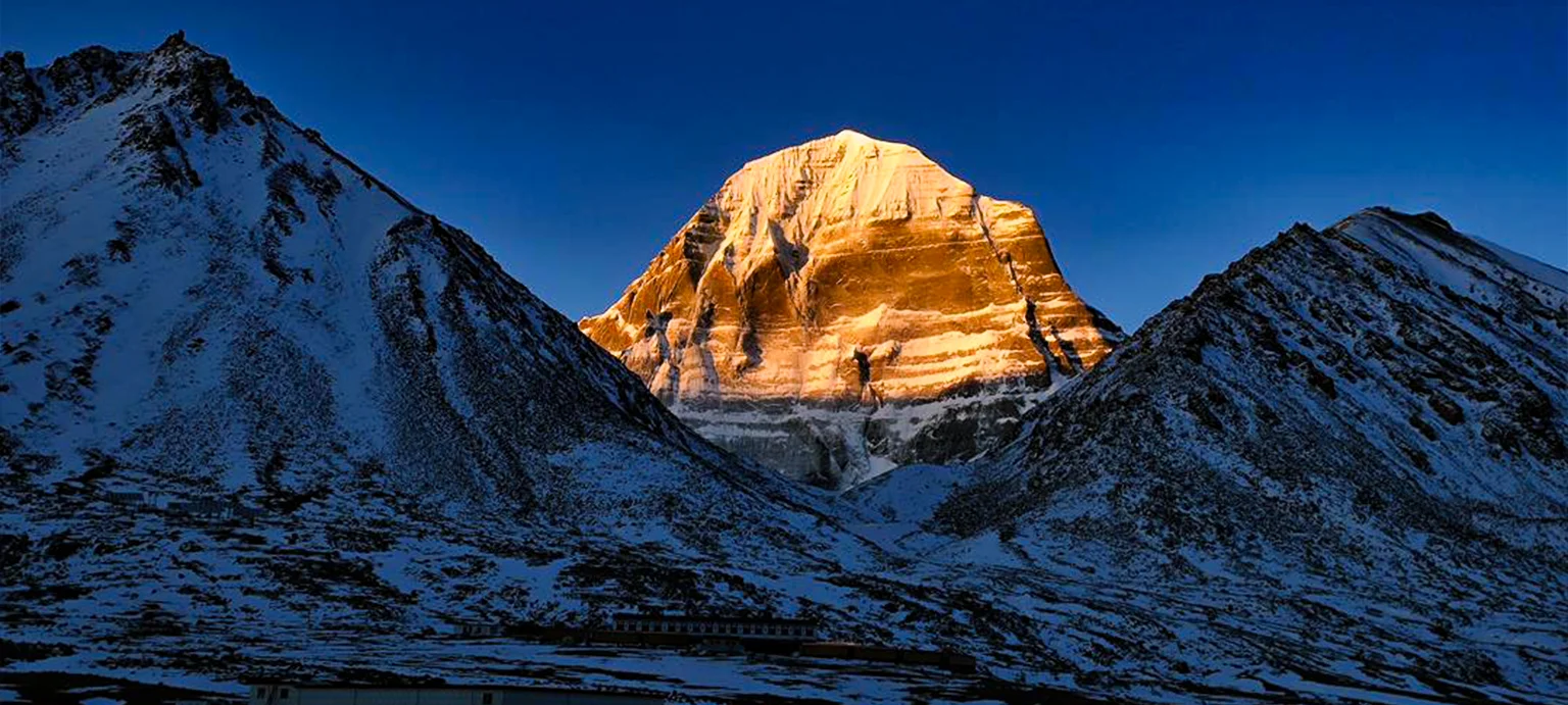 Holy dip shores at Lake Mansarovar