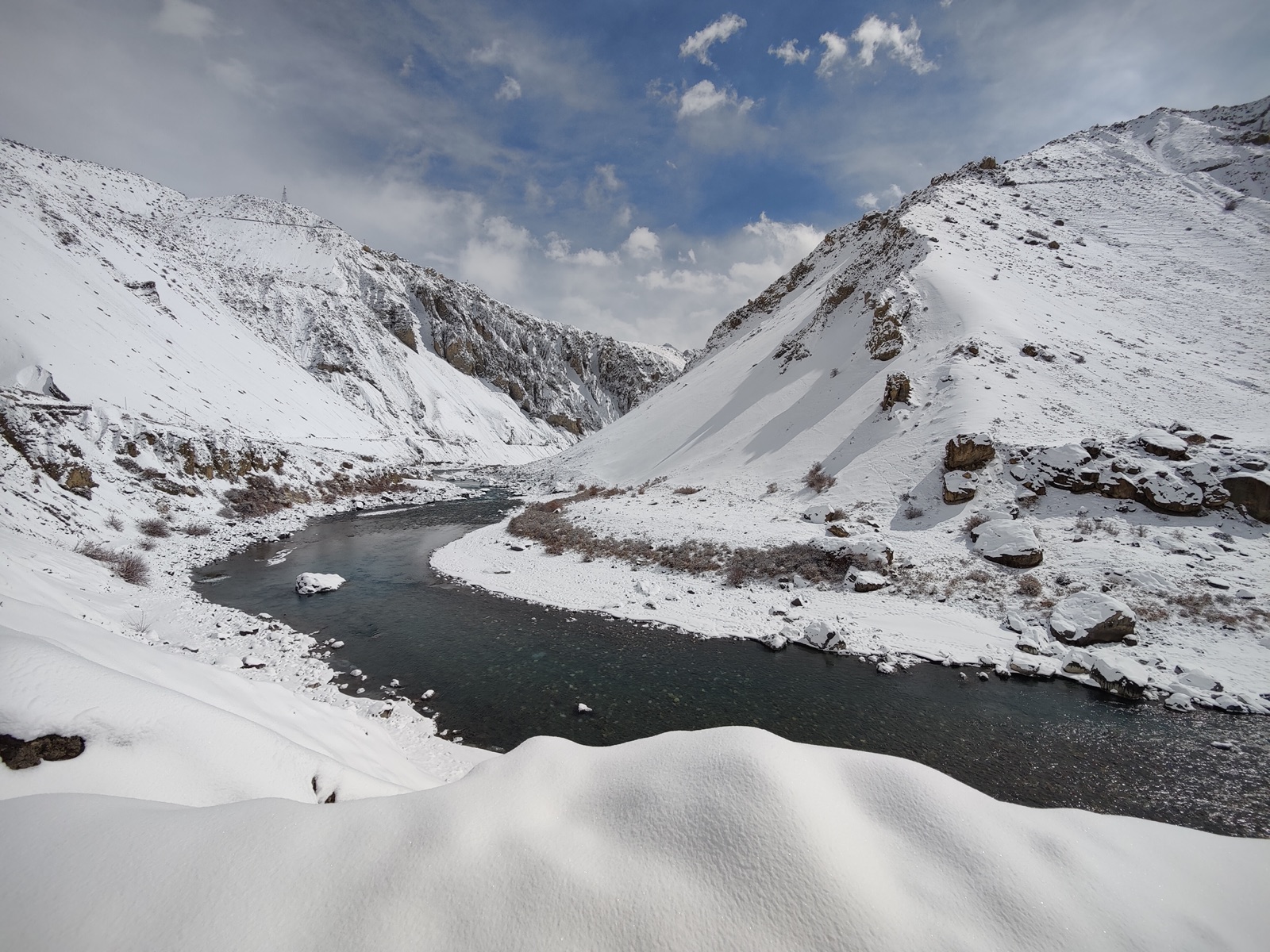 Lahaul and Spiti high-altitude dirt trails