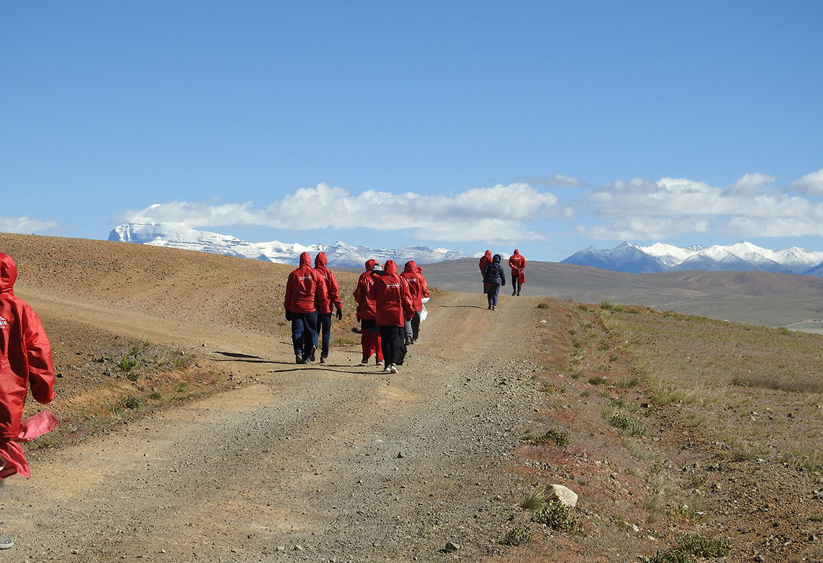 Expedition group portrait